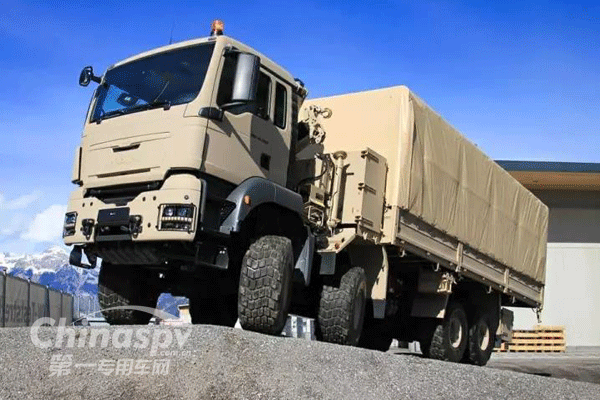 軍用物流車 安普最新特種車出廠測(cè)試