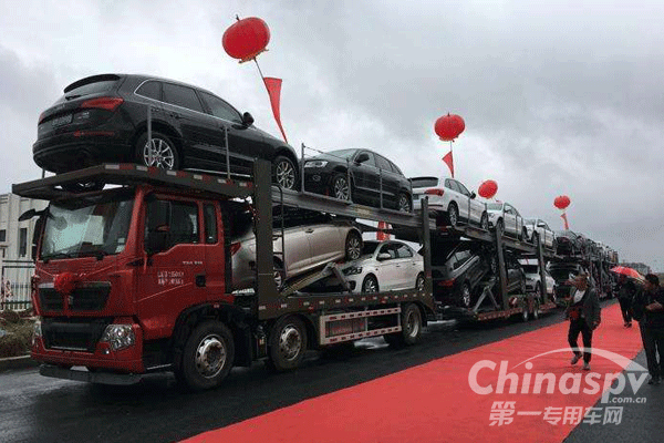 長久集團中置軸車輛運輸車蓄勢待發(fā)
