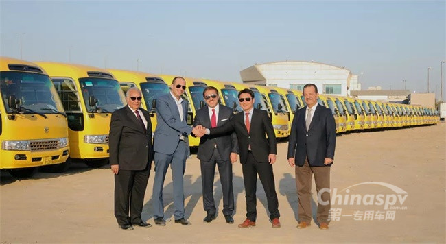 375輛金旅校車在科威特