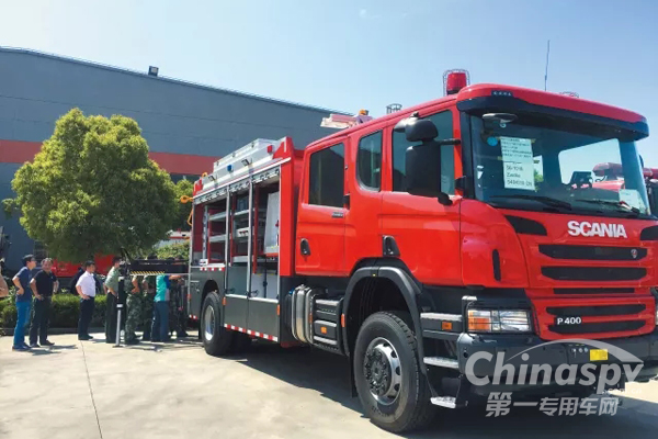 上海金盾搶險救援車圓滿完成任務(wù)