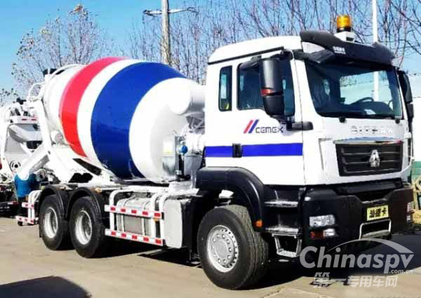 重汽青島重工攪拌車出口288輛