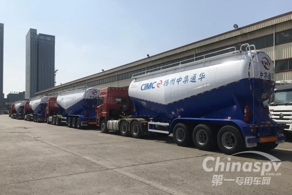 全國首款泥漿運輸專用罐車批量交付