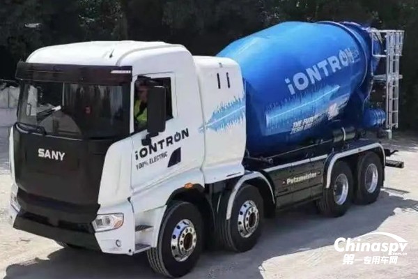 三一電動攪拌車通過歐盟整車型式認(rèn)證并上牌