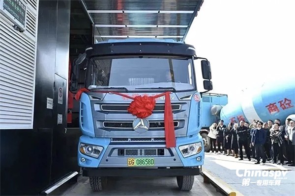 綠色環(huán)保 三一電動攪拌車批量交付