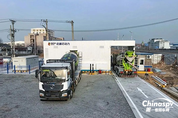 冰城哈爾濱“來(lái)電”，陜汽電動(dòng)攪拌車(chē)批量交付