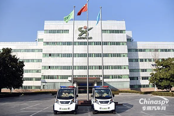 森源鴻馬電動(dòng)巡邏車(chē)正式入駐清明上河園