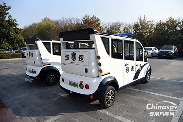 森源鴻馬電動(dòng)巡邏車(chē)正式入駐清明上河園