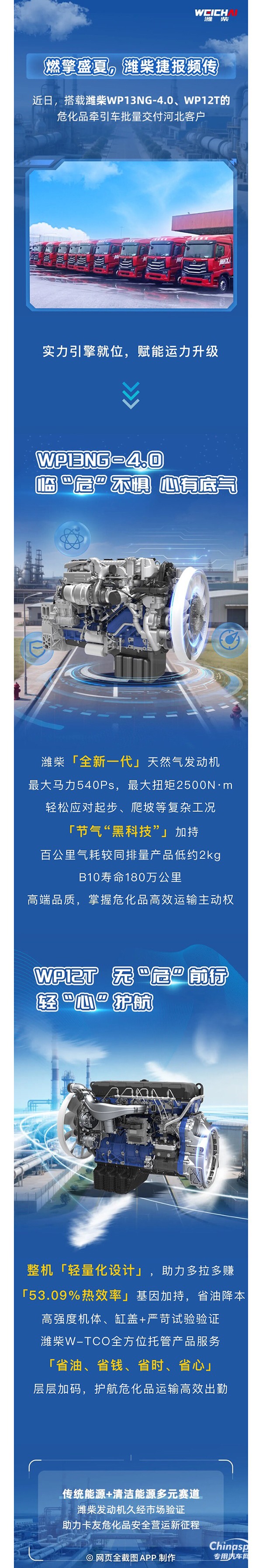 可靠動(dòng)力再交付！濰柴賦能?；愤\(yùn)輸高效升級(jí)