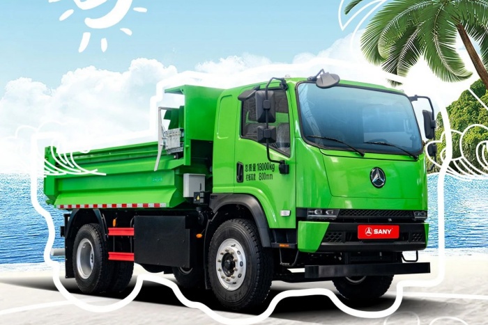 產(chǎn)品推介｜三一4×2新能源自卸車 車輛靈活 輕松好開