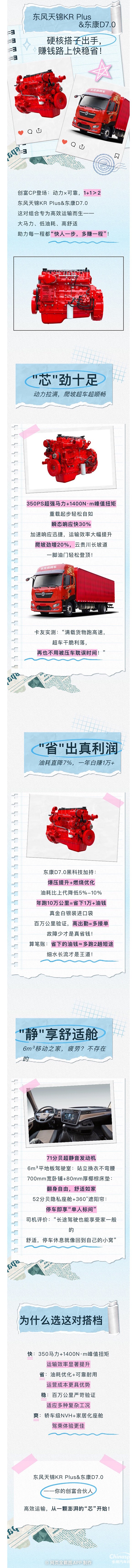 東風(fēng)天錦KR Plus&東康D7.0：硬核搭子出手，賺錢路上快穩(wěn)??！