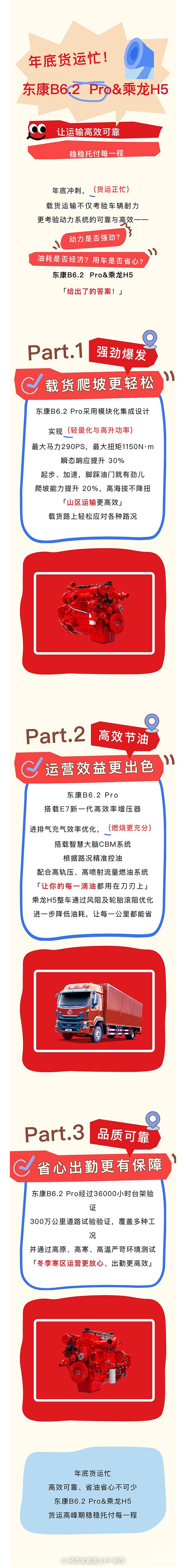 年底貨運(yùn)忙！東康B6.2 Pro&乘龍H5讓運(yùn)輸高效可靠