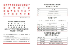 法士特?cái)孬@多個(gè)陜西省職業(yè)技能大賽獎(jiǎng)項(xiàng)
