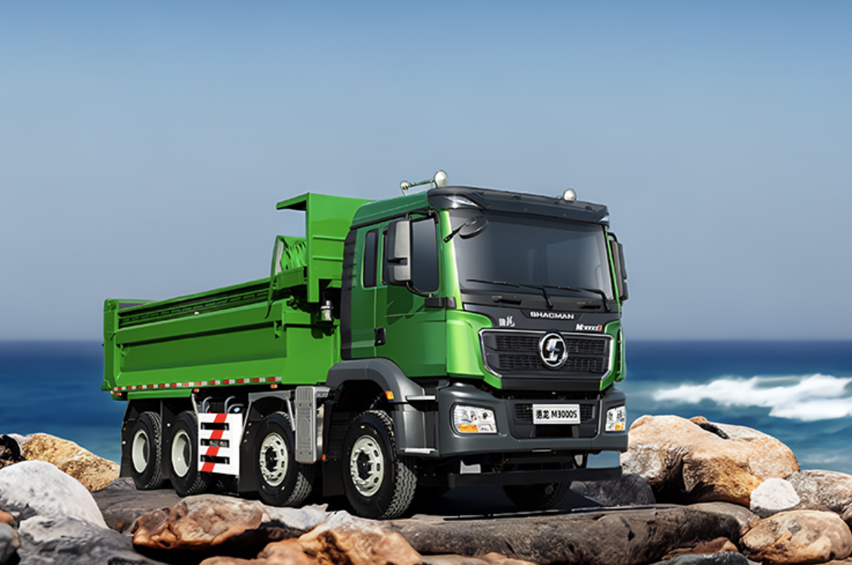 中集·陜汽一體化：M3000E新能源渣土車，定義綠色新標桿！