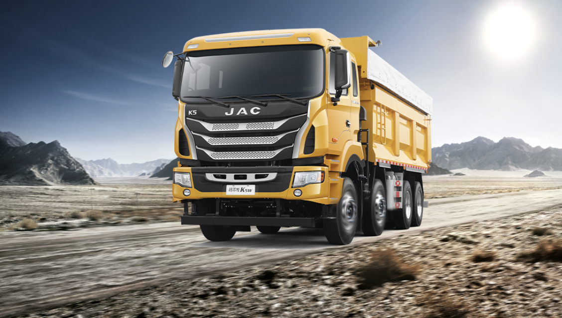 江淮格爾發(fā)K5W 8×4自卸車，2023助你高效高收益！