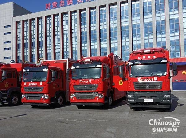 這輛消防車(chē)不一般：森源鴻馬被服洗滌車(chē)在江蘇列裝