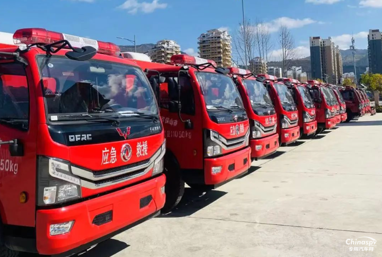 春節(jié)交付暖人心！50 臺五菱消防車再赴云南