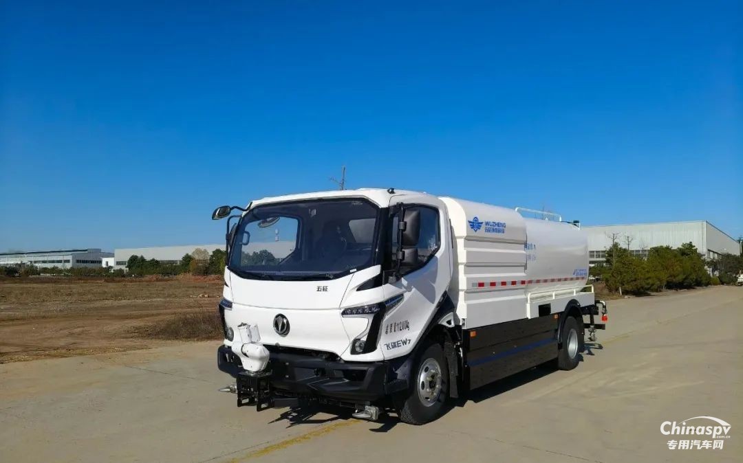 五征12方純電動清洗車，凈城市之塵