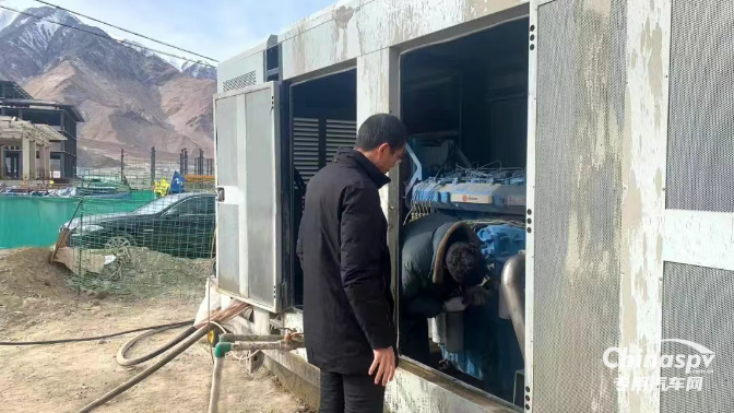 濰柴發(fā)電機組征戰(zhàn)雪域高原、巍巍昆侖！