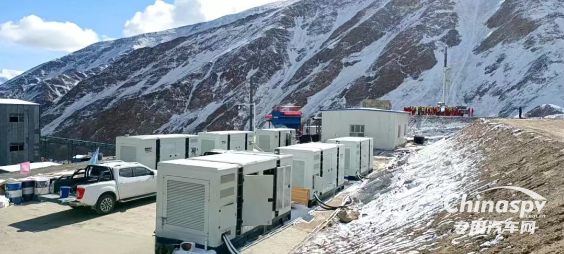 濰柴發(fā)電機組征戰(zhàn)雪域高原、巍巍昆侖！