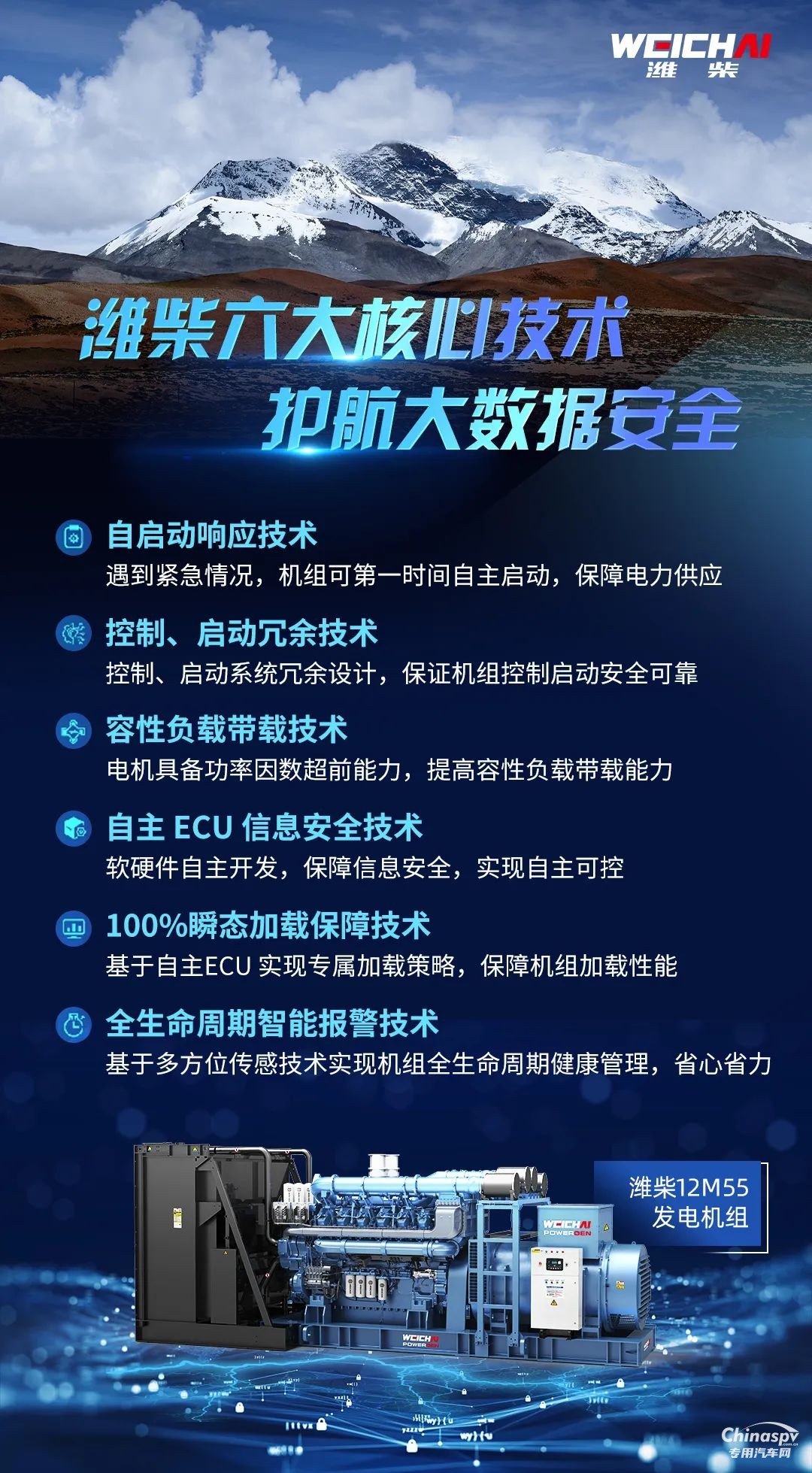 無懼“高反”，濰柴發(fā)電機組硬核技術(shù)守護大數(shù)據(jù)安全！