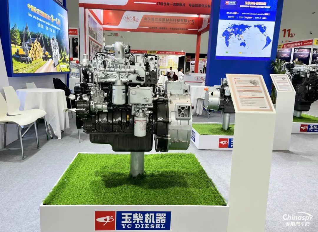 玉柴混合動力亮相2025廈門工程機械及輪式挖掘機展