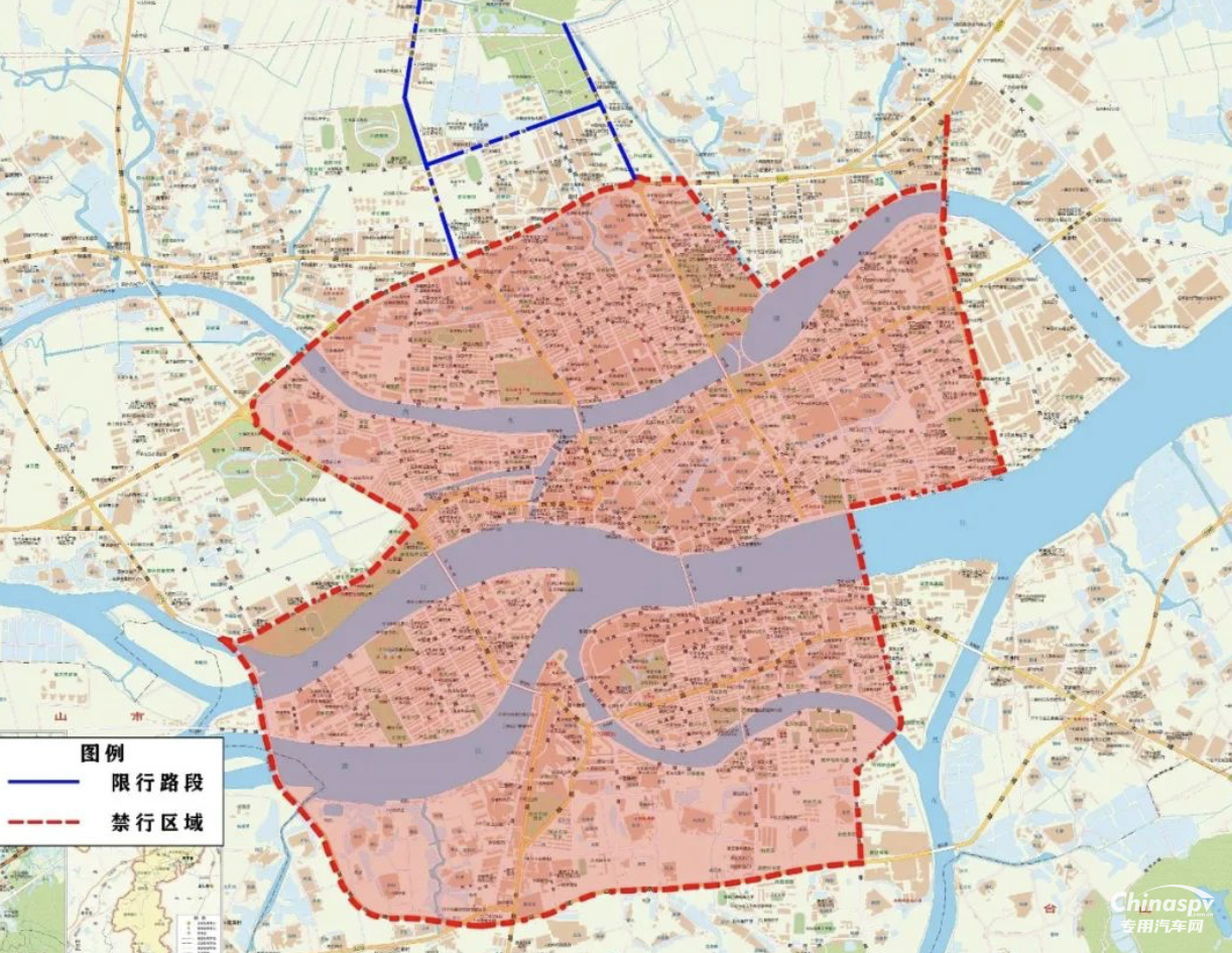 廣東開平危化品運(yùn)輸車輛禁行