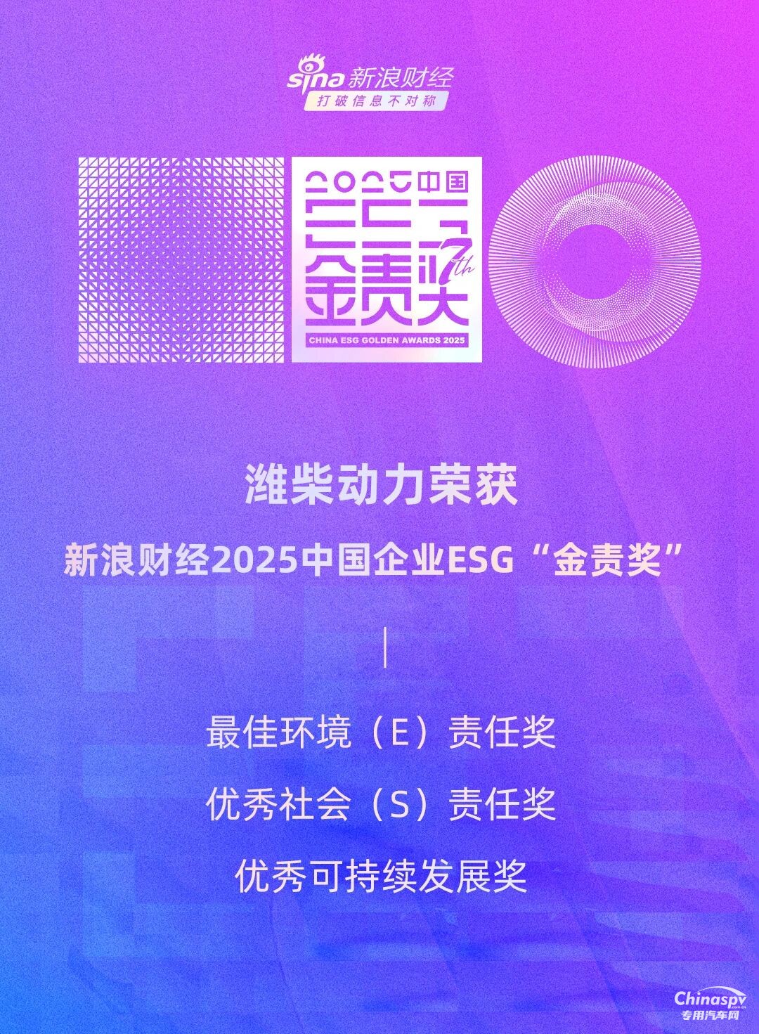 日前，新浪財經(jīng)2025中國企業(yè)ESG“金責(zé)獎”評選結(jié)果揭曉。