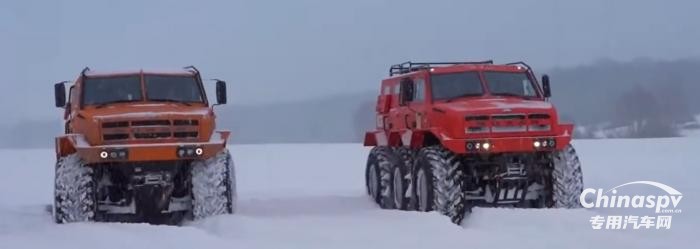 續(xù)航里程達(dá)300公里 俄羅斯的多功能全地形車(chē)-改裝車(chē)中的王者