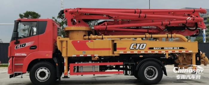 “五更”特種兵！三一全新33米泵車閃亮登場