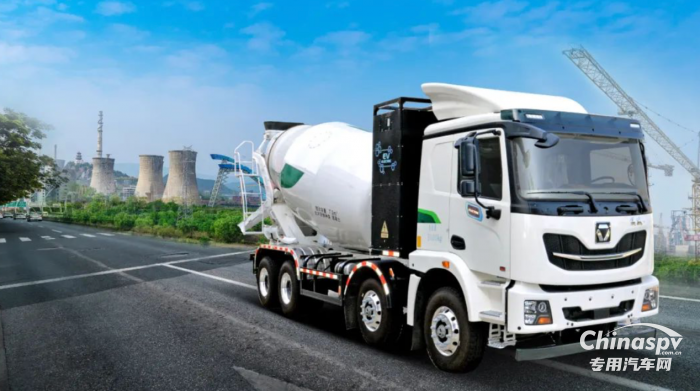 百臺(tái)徐工新能源攪拌車，交付！