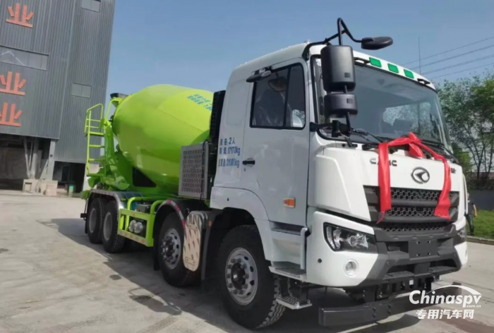 星馬輕騎兵電動上裝攪拌車，助力卡友高效盈運每一程