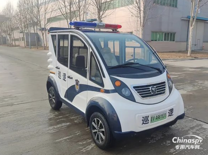 節(jié)能環(huán)保 機(jī)動(dòng)靈活森源鴻馬電動(dòng)巡邏車(chē)發(fā)往山西