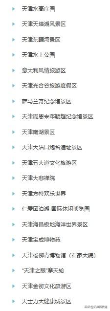 天津市有什么旅游資源？